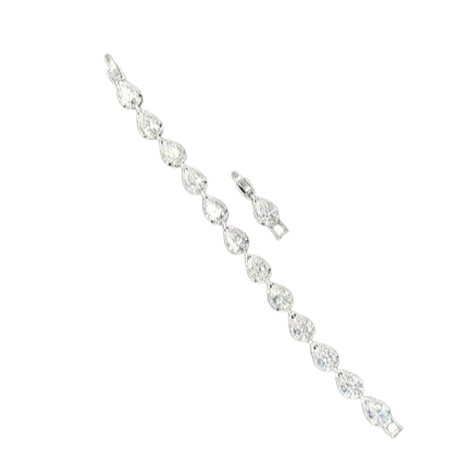 Crystal Droplet Bracelet